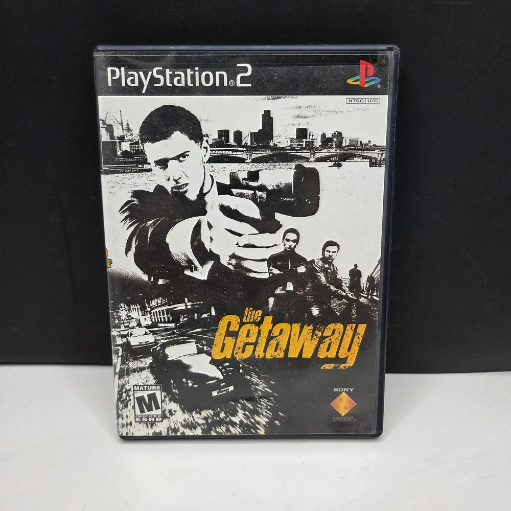 Sony PlayStation 2 The Getaway PS2 Case and Manual Only No Game Vintage Y2K